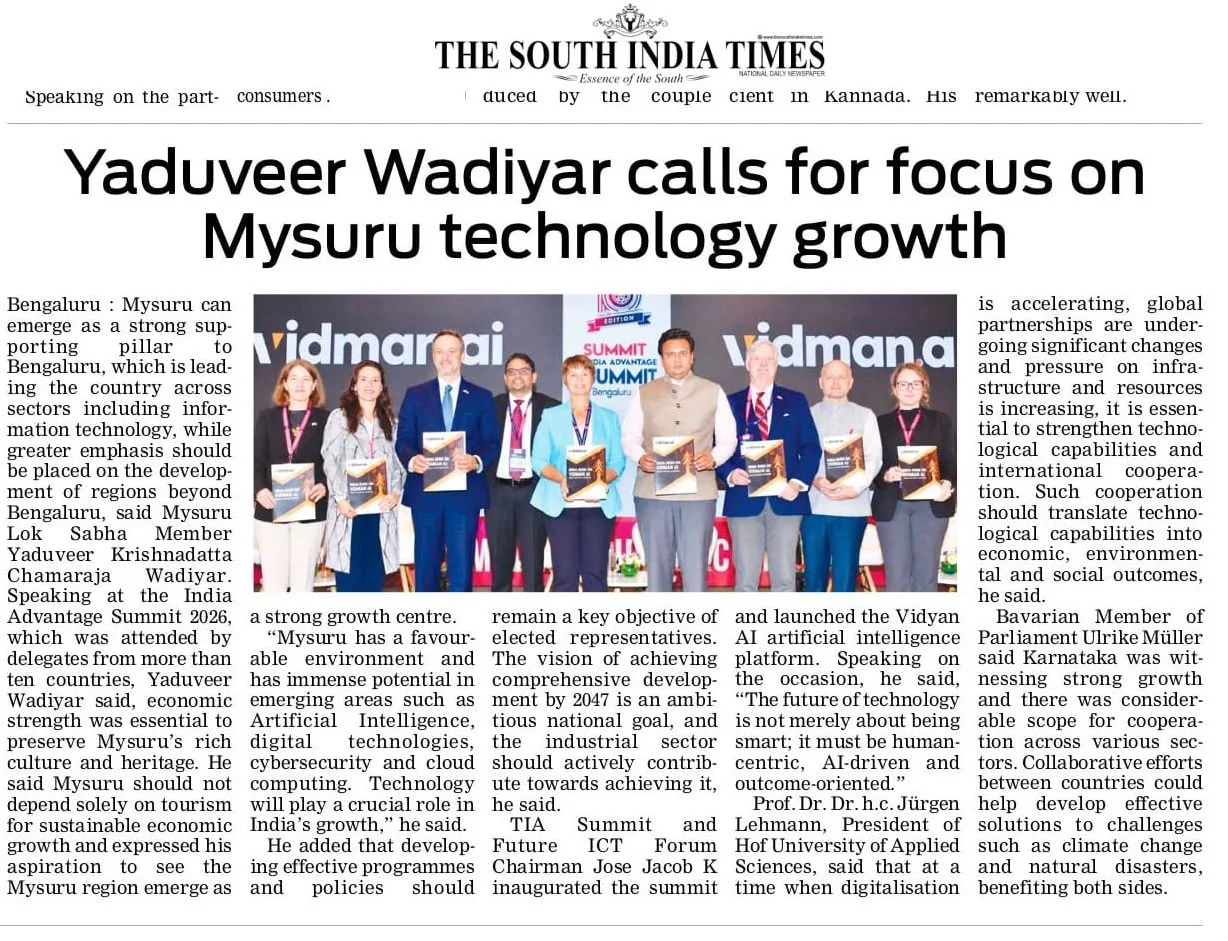 The South India Times Coverage